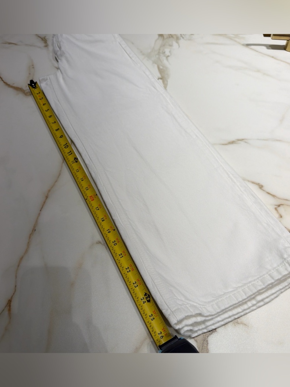 Zara girls White High-Rise Jeans 12-13yr - Picture 5 of 6